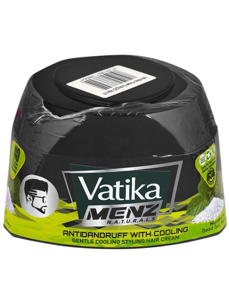 Vatika Menz Anti-Dandruff with Cooling Styling Hair Cream, 2x140ml