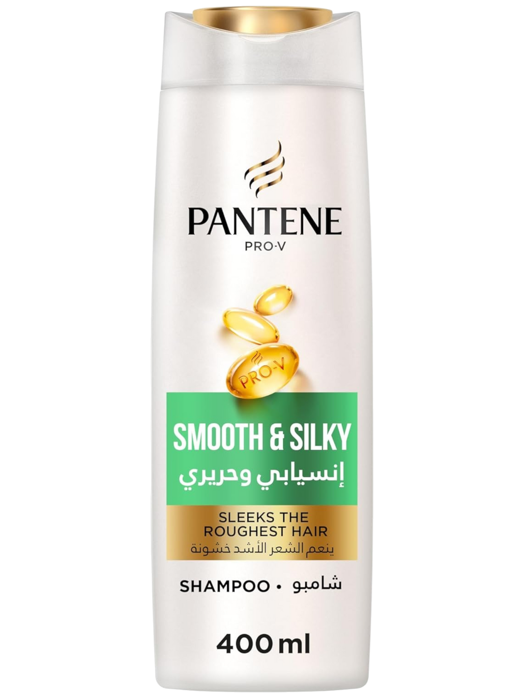 Pantene Pro-V Smooth & Silky Shampoo, 400ml