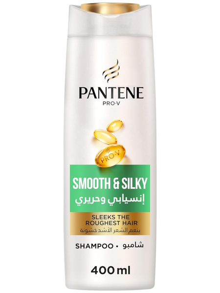 Pantene Pro-V Smooth & Silky Shampoo, 400ml