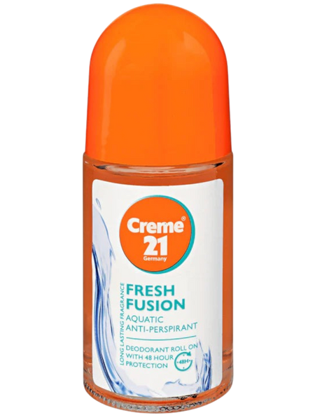 Creme 21 Fresh Fusion Deodorant Roll On, 50ml