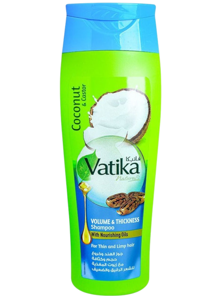 Vatika Coconut Volume & Thickness Shampoo, 2x400ml