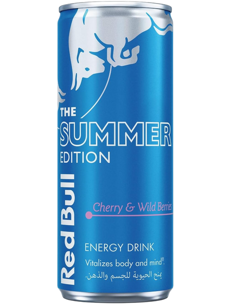 Red Bull The Summer Edition Cherry & Wild Berries Energy Drink, 250ml