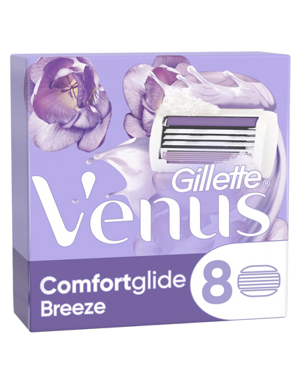 Gillette Venus 3 Blade Razor with 2 Replacement Blades for Women, 1 Pack