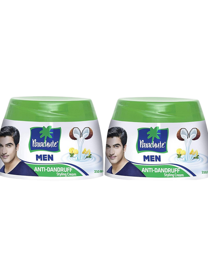 Parachute Advanced Men Anti-Dandruff Hair Cream, 2x140ml