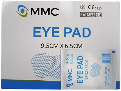 MMC Adults Eye Pad, 50 Pieces