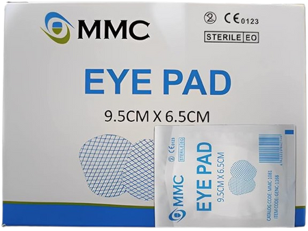 MMC Adults Eye Pad, 50 Pieces