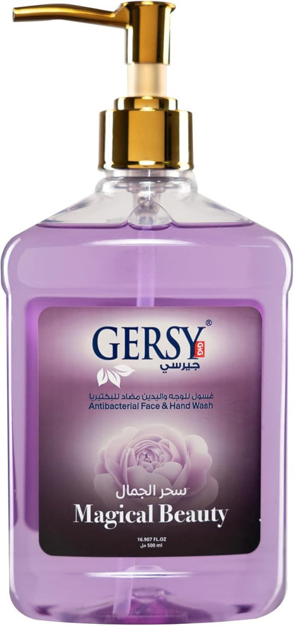 Gersy Delicate Antibacterial Face and Hand Wash, 2x500ml