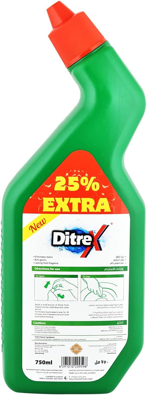 Ditrex Toilet Cleaner 2X750ml