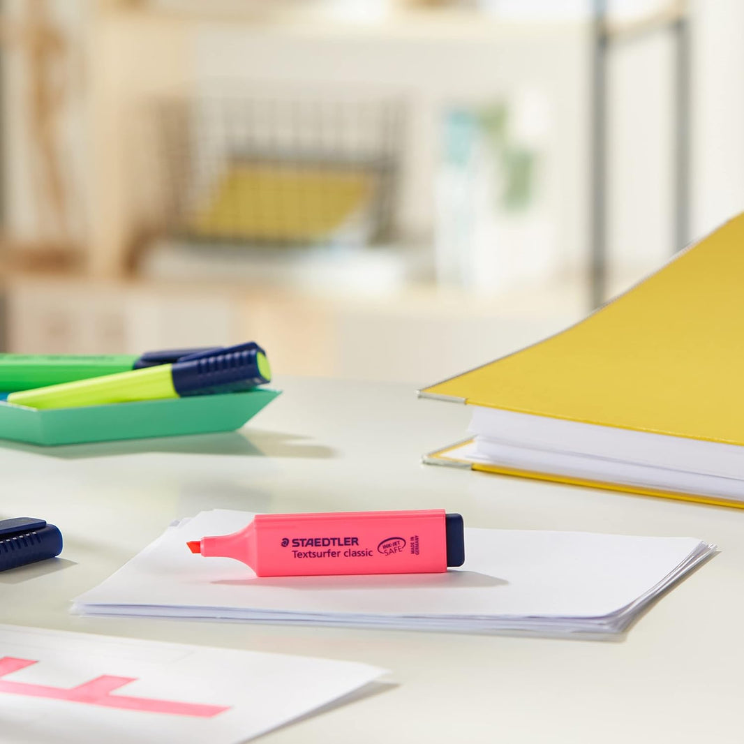Staedtler Textsurfer Highlighter Pack, 4 Pieces