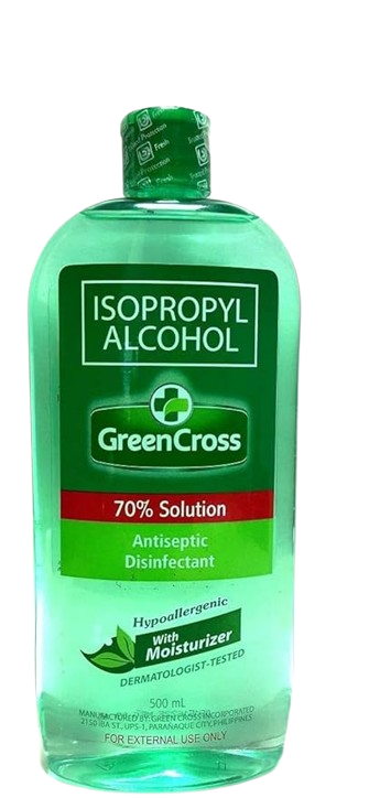 Green Cross 70% Isopropyl Alcohol 500 ml