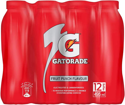 Gatorade Sports Drink Fruit Punch, 495ml