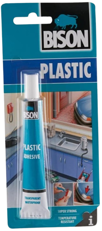 Bison Plastic Glue, 25ml