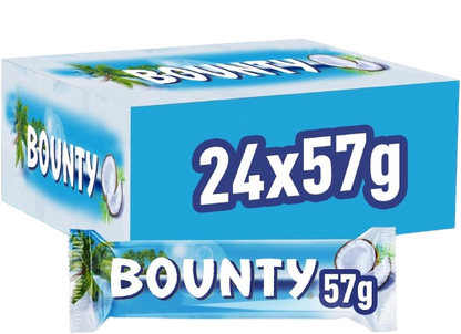 Bounty Double Coconut Chocolate Bar, 57g