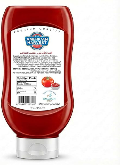 American Harvest Tomato Ketchup, 340g
