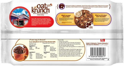 Munchy's Oat Krunch Dark Chocolate Oat Cookies, 208g