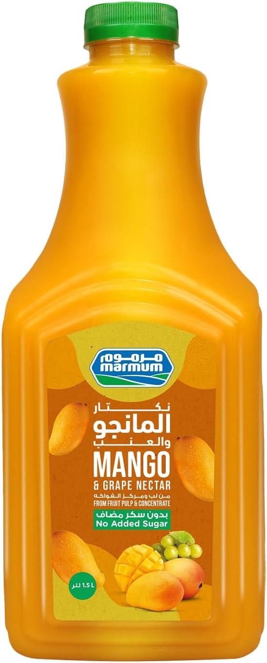 Marmum Mango Nectar Juice + Apple Juice, 2x1.5L