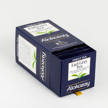 Alokozay Earl Grey Pyramid Tea Bag, 20 Pieces, 50g