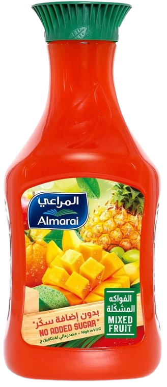 Almarai No Added Sugar Mixed Fruit Juice, 1.4L