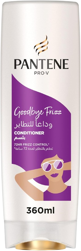 Pantene Pro-V Goodbye Summer Frizz Conditioner with 72H Frizz Control, 360ml
