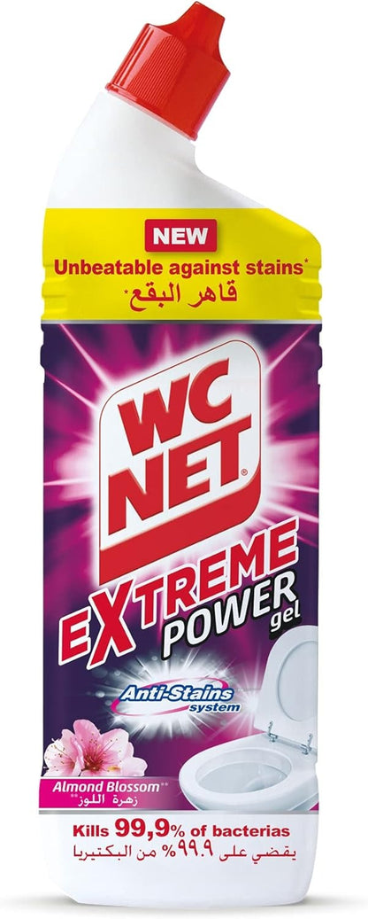WC Net Extreme Power Gel Anti Stains Almond Blossom 750 ml