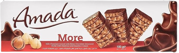 Amada More Milk Chocolate, 100g