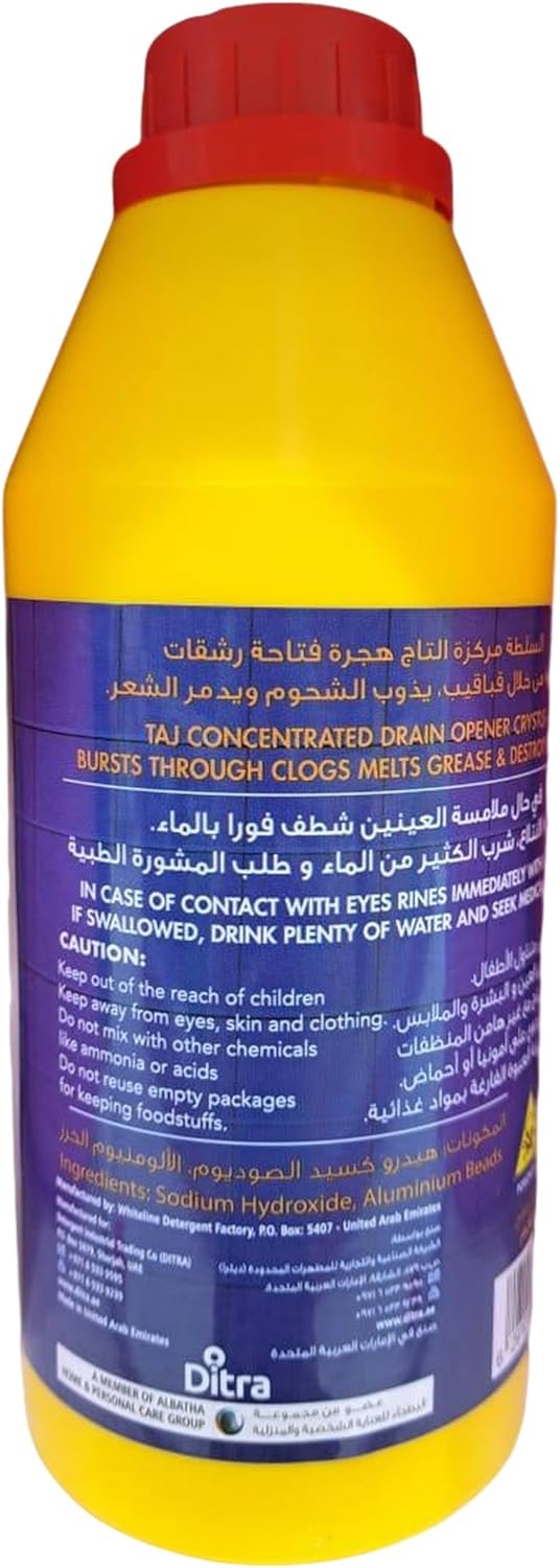 Taj Concentrated Drain Opener Powerful, 1kg