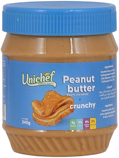 Unichef Peanut Butter Crunchy, 340g