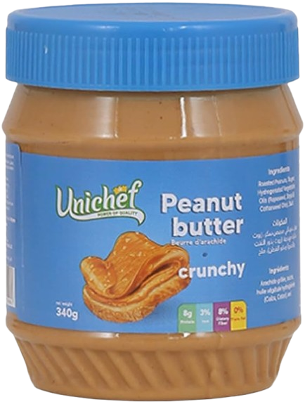 Unichef Peanut Butter Crunchy, 340g