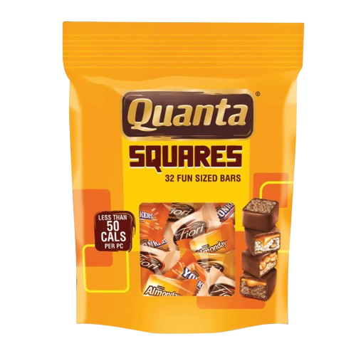 Quanta Squares Chocolate Bars, 344g