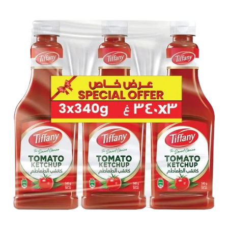 Tiffany Ketchup, 3x340g