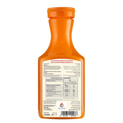 Al Rawabi Fruit Cocktail Juice No Added Sugar, 1.5L