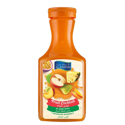 Al Rawabi Fruit Cocktail Juice No Added Sugar, 1.5L