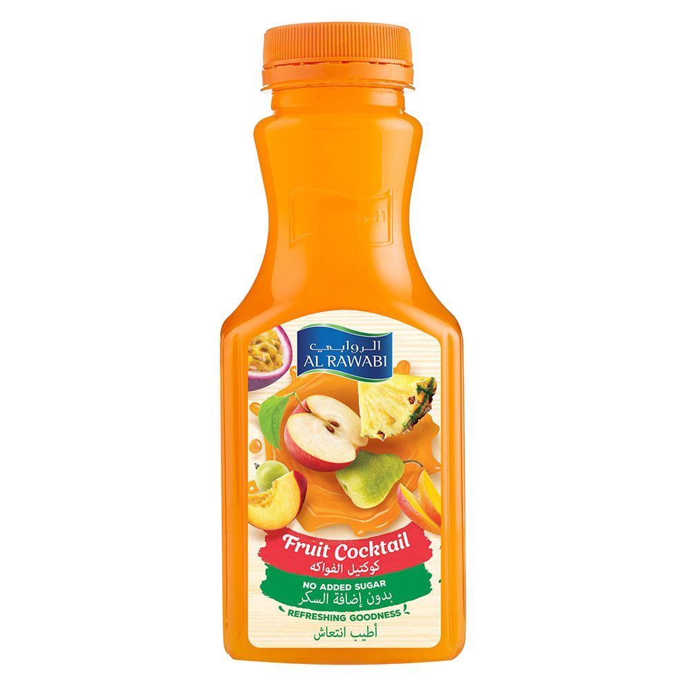 Al Rawabi Fruit Cocktail No Added Sugar 350 ml