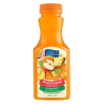 Al Rawabi Fruit Cocktail No Added Sugar 350 ml