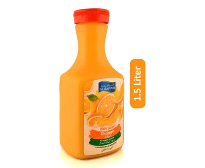 Al Rawabi No Added Sugar Orange Juice, 1.5L
