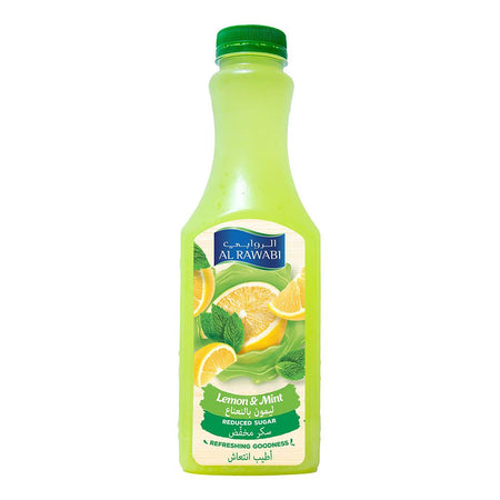 Al Rawabi Lemon & Mint Juice, 800ml