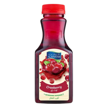 Al Rawabi Cranberry Juice, 350ml