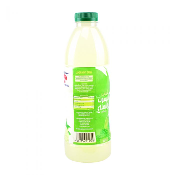 Al Ain Farms Lemon Mint Drink, 1L