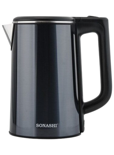 Sonashi Stainless Steel Cordless Kettle SKT-1810, 1.8L