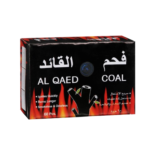 Al Qaed Charcoal Fast Lghtnng Odorls, 60Pcs