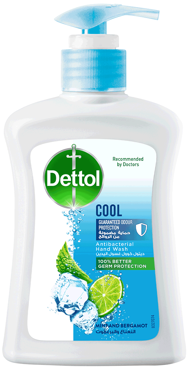 Dettol Cool Mint & Bergamot Antibacterial Hand Wash, 200ml