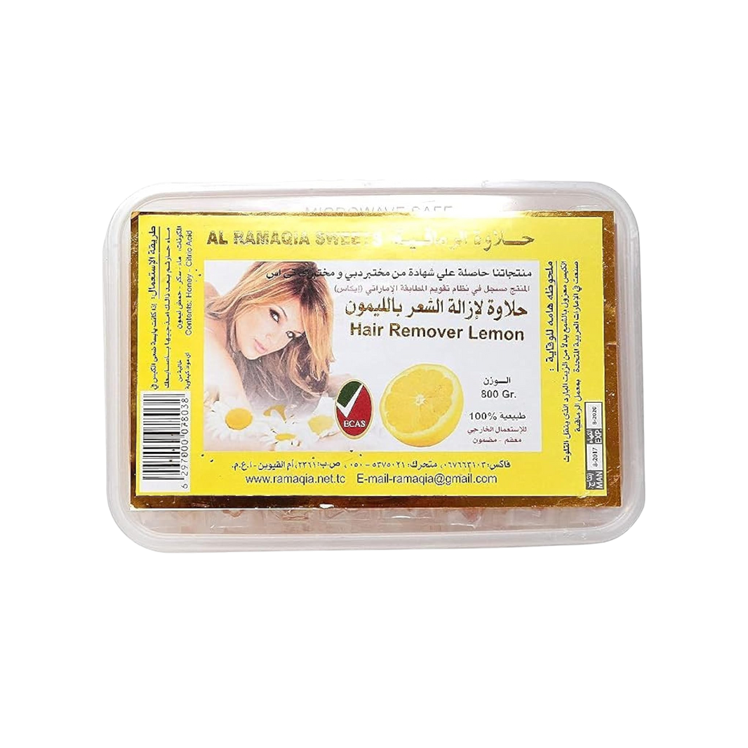 Al Ramaqia Hair Remover Rose Water And Lemon 100 Gm