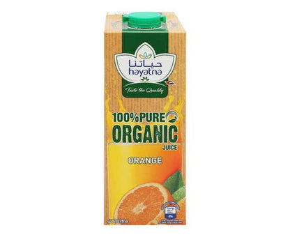 Hayatna Organic Orange UHT Juice 1 L