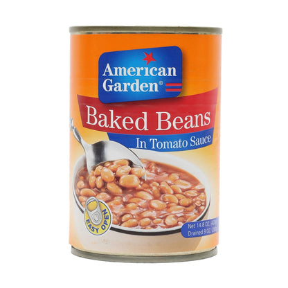 American Garden Baked Beans (Easy Open Lids), 420g