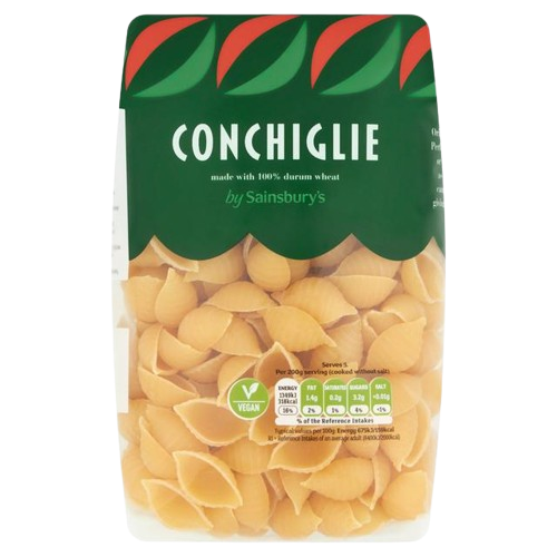 Mak Veg Shells Conchiglie Pasta, 500g
