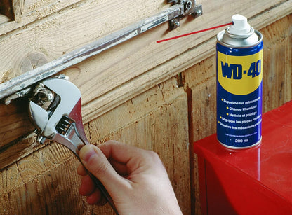 WD-40 Multi-Use - 200ml ,Spray Aerosol Can All-Purpose Lubricant, Cleans Rust, for Home & Workshop Use
