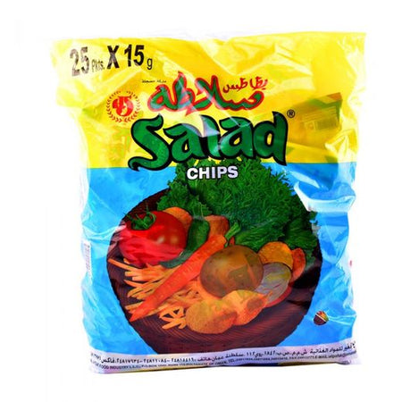 Salad Potato Chips, 25x15g