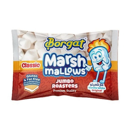 Borgat Vanilla White Original Jumbo Marshmallows, 300g