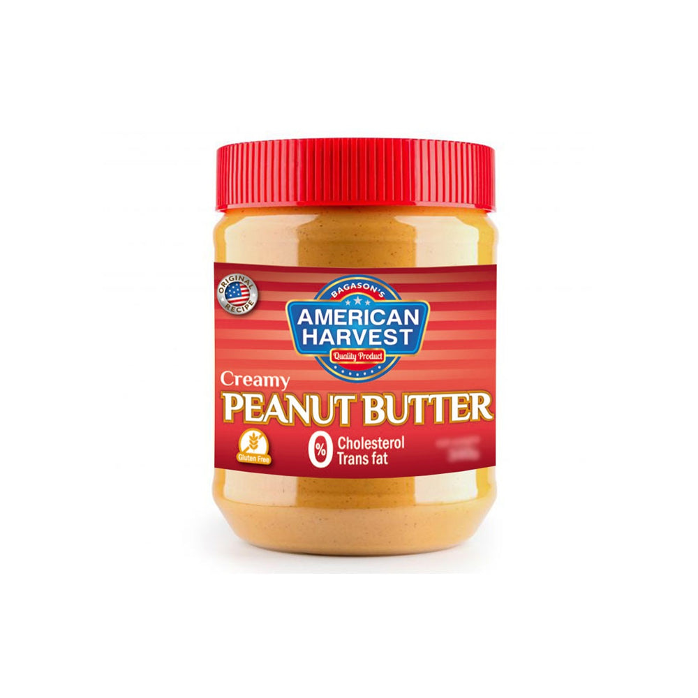 American Harvest Peanut Butter Creamy 340 g