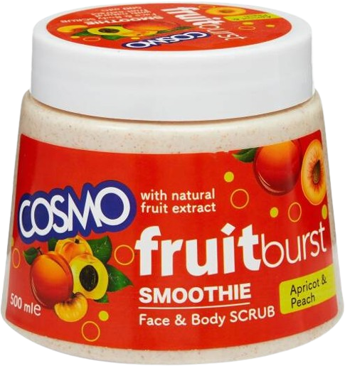 COSMO FRUITBURST FACE & BODY SCRUB 500m